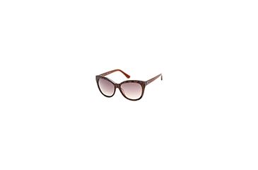 Image of Guess GU7437 Sunglasses - Dark Brown Frame Color