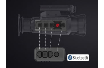 Image of Guide USA TA Gen2 Series TA431 1-4x35mm Clip-On Thermal Imaging, 384x288, Black, TA431