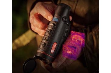 Image of Guide USA TD633 LRF 2x35mm 30mm Tube Thermal Imaging Monoculars, 640x512, Black, TD633L