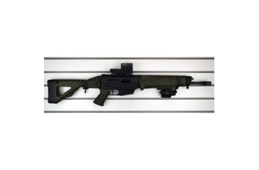 Image of Gun Storage Solutions Gss Slatwall/pegboard Horizntl Gun Cradles 10 Pack Hlds 5guns