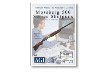 Image of Gun Video DVD - AGI: Mossberg 500 Shotgun X0082D