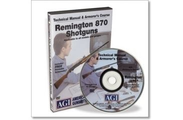 Image of Gun Video DVD - AGI: Remington 870 Shotguns X0074D