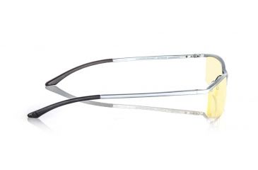 Image of Gunnar Optiks Emissary Semi-Rimless Advanced Computer Glasses, Mercury Frame Finish, Mercury, Semi-Rimless ST003-C011
