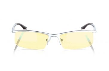 Image of Gunnar Optiks Emissary Semi-Rimless Advanced Computer Glasses, Mercury Frame Finish, Mercury, Semi-Rimless ST003-C011
