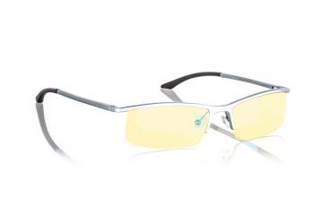 Image of Gunnar Optiks Emissary Semi-Rimless Advanced Computer Glasses, Mercury Frame Finish, Mercury, Semi-Rimless ST003-C011
