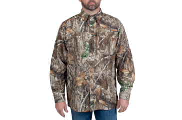 Image of Habit Hatcher Pass Camo Guide Long Sleeve Shirt - Mens, Realtree Edge, 3XL, TS1477-922-3X