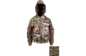 Image of Habit Cedar Insulated Waterproof Bomber - Boy's, Realtree APX, Large, WJ663-R-8-6-YL-3Q6