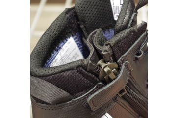 Image of HAIX Black Eagle Safety 55 Mid, Side-Zip, Mens Boots, Black, 7 Extra Wide, 620012XW-7