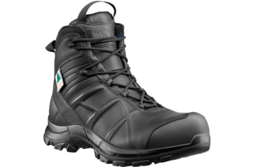 Image of HAIX Black Eagle Safety 55 Mid, Side-Zip, Mens Boots, Black, 7 Extra Wide, 620012XW-7