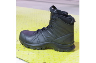 Image of HAIX Black Eagle Safety 55 Mid, Side-Zip, Women's Boots, Black, 10.5 Medium, 620013M-10.5