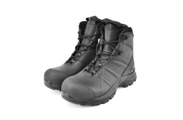 Image of HAIX Black Eagle Safety 55 Mid, Side-Zip, Womens Boots, Black, 7.5 Medium, 620013M-7.5