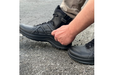 Image of HAIX Eagle Tactical 2.0 GTX Mid Side Zip Boots - Mens, Black, 8.5 US, Wide, 340043W-8.5