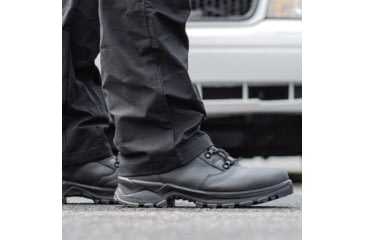 Image of HAIX Enforce X High Shoe - Unisex. 9.5 US, Extra Wide, 7in, Black, 9.5, 206275XW-9.5