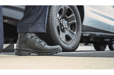Image of HAIX Enforce X High Shoe - Unisex. 9.5 US, Extra Wide, 7in, Black, 9.5, 206275XW-9.5
