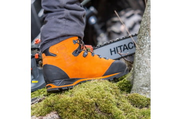 Image of HAIX Mens Protector Prime Work Boot, Orange, 10, 603102W-10