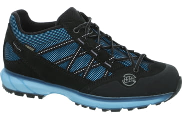 Image of Hanwag Belorado II Tubetec GTX Hiking Shoes - Womens, Black/Ocean, Medium, 6 US, H201401-12490-6