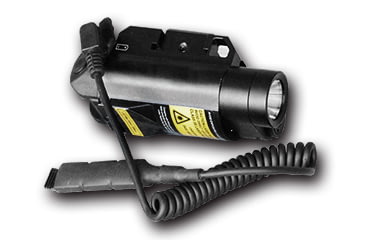 Image of Hawk Gazer FLG-7 LED Flashlight/Green Laser Combo, Black, Low Profile, LG-HG-FLG-7