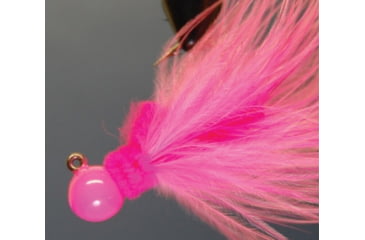 Image of Hawken Outdoors Aerojig Marabou Jig 1/8 oz, Number 1 Hook, Cerise, AJM18113