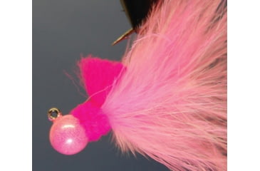 Image of Hawken Outdoors Aerojig Marabou Jig 1/8 oz, Number 1 Hook, Cerise &amp; Pink, AJM18133