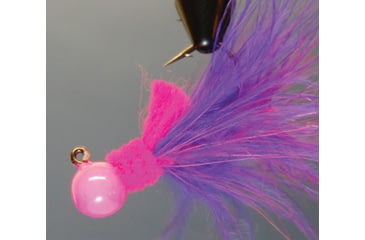 Image of Hawken Outdoors Aerojig Marabou Jig 1/8 oz, Number 1 Hook, Purple &amp; Pink, AJM18111