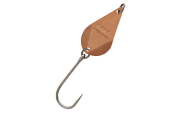 Image of Hawken Outdoors Hawken Baby Simon Wobbler Spoon, 1in x 1/2in #2 Hook, Copper, BSW-03