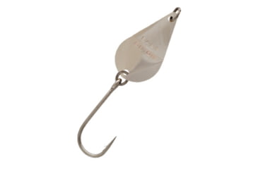 Image of Hawken Outdoors Hawken Baby Simon Wobbler Spoon, 1in x 1/2in #2 Hook, Nickel, BSW-02