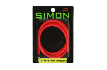Image of Hawken Outdoors Hawken Simon Spinner Tubing 1/8in, 30in, Flame, TUBE18 FL