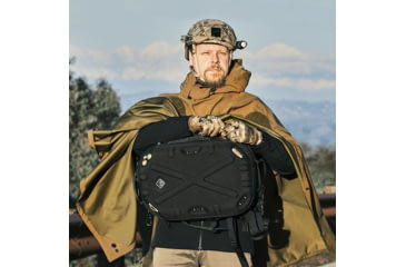 Image of Hazard 4 Poncho Villa Softshell Poncho, Scorpion Black, One Size, APR-PNVL-R-SCB