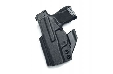 Image of Hazmat Holster Works NV3 AIWB/IWB Kydex Holster, Sig Sauer P365, Ambidextrous, Black, 10014