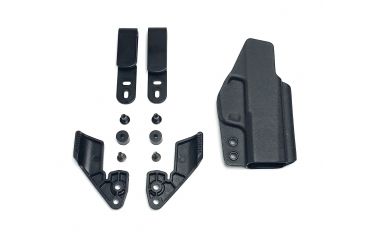 Image of Hazmat Holster Works NV3 AIWB/IWB Kydex Holster, Sig Sauer P365, Ambidextrous, Black, 10014