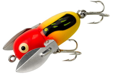 Image of Heddon Crazy Crawler Topwater Fishing Lure, 1 3/4in, Yellow Hornet, X9120YRH