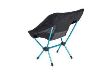 Image of Helinox Fleece Seat Warmer Fitted Chair One Cover, Black, 10003305