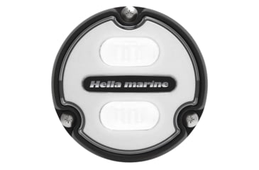 Image of Hella Marine Apelo A1 Blue White 1800 Lumens LED Underwater Light w/ Black Housing, White Lens, 016145-011