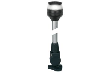 Image of Hella Marine NaviLED 360 Compact All Round 2nm LED Lamp, Fold Down Base,2 Nautical Miles Visibility, Black, 12in, 980960301