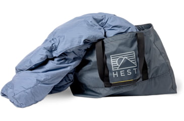 Image of HEST Down Comforter - Double, Blue, 80x88in, B23210GRE