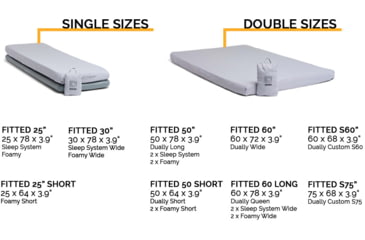 Image of HEST Fitted 30 Sheet, Gray, 78x30x3.9in, B23110GRE