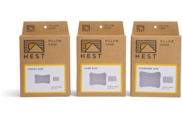 Image of HEST Pillow Case, Travel, Gray, 13x17in, B23512GRE