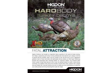 Image of Higdon Outdoors Hard Body 1/4 Strut Jake Turkey Decoy, 63144