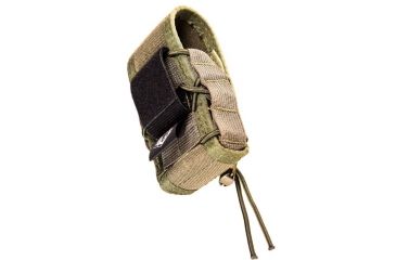 Image of High Speed Gear Covered Handcuff Taco Belt Mount Pouch, Olive Drab 10DC00OD