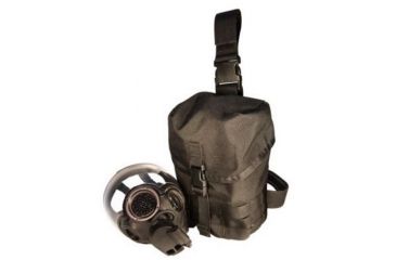Image of High Speed Gear HSGI V2 Gas Mask Pouch, Black, 12GM01BK