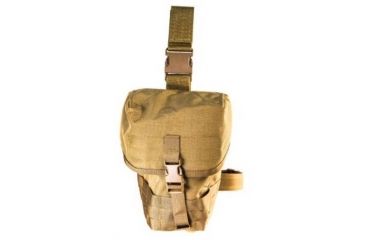 Image of High Speed Gear HSGI V2 Gas Mask Pouch, Coyote Brown, 12GM01CB