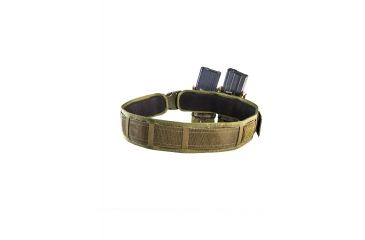 Image of High Speed Gear HSGI LASER Duty-Grip Padded Belt-XL, Olive Drab, 48 in end to end, 33DG03OD