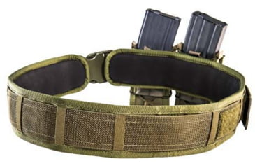 Image of High Speed Gear HSGI LASER Duty-Grip Padded Belt-XL, Olive Drab, 48 in end to end, 33DG03OD