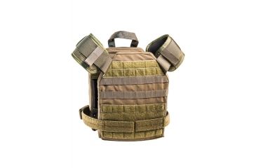 Image of High Speed Gear HSGI Slick Plate Carrier Bravo, Medium, Olive Drab, 40SPM1OD
