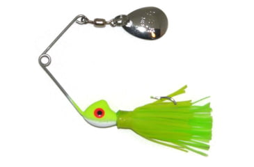 Image of Hildebrandt Spin Dandy Microlite Spinnerbait, Size 2 Hook, Chartreuse Head With Nickel Blade, 1/8oz, ODANC-CHR