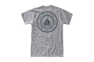 Image of HippyTree Mens Signal Tee, Heather Grey, Small, 2253-HEATHER GREY-S
