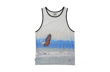 Image of HippyTree Mens Wingspan Tank, White, Small, 2146-WHITE-S