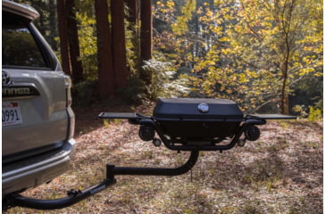 Image of HitchFire F-20 Propane Driver Side Gas Grill, Black, Large, HFG01F2001DRS