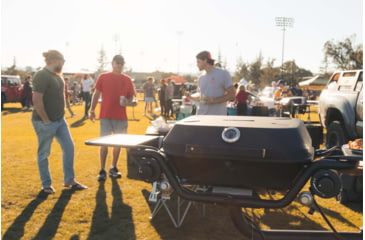 Image of HitchFire F-20 Propane Driver Side Gas Grill, Black, Large, HFG01F2001DRS