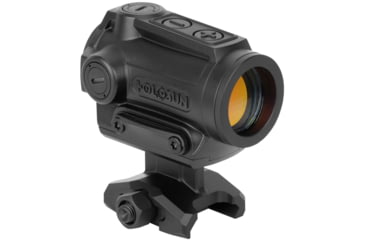 Image of Holosun ARO MRS Advanced Rifle Optic 1x22mm Reflex Red Dot Sight, Gold 2 MOA Dot/2MOA Dot &amp; 65MOA Ring Reticle, Black, ARO-MRS-GD